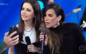 Sandy e Wanessa falam sobre rumores de briga (Foto: Reprodução)