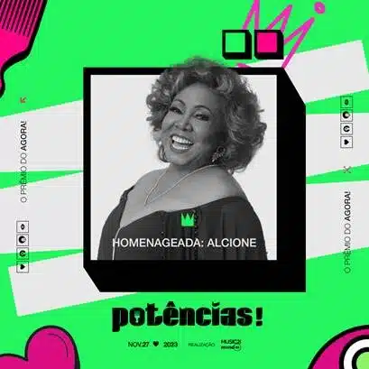 Alcione será a grande homenageada do Prêmio Potências! 2023 (Crédito: Divulgação)