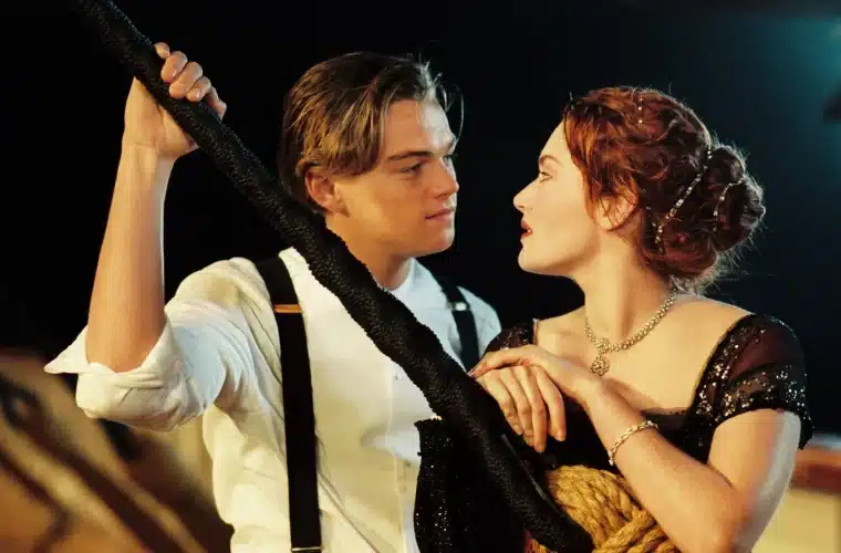 Jack e Rose, personagens de Titanic (Foto: Reprodução)