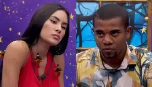 Isabelle e Davi no BBB24 (Foto: Reprodução)