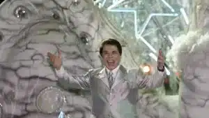 Silvio Santos no Carnaval de 2001 (Foto: Reprodução)