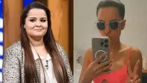 Maiara antes e depois (Foto: TVGlobo/ Instagram)