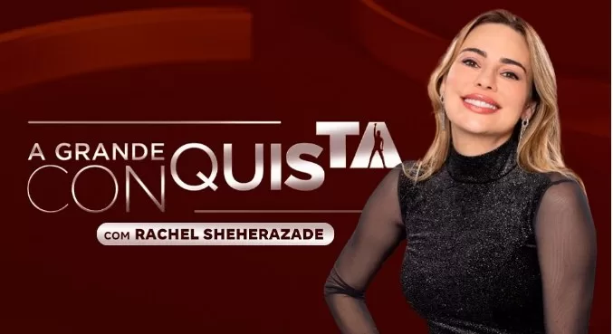 Rachel Sheherazade apresenta A Grande Conquista 2 (Foto: Divulgação)