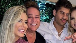 Poliana Rocha, Leonardo e Zé Felipe (Foto: Instagram)