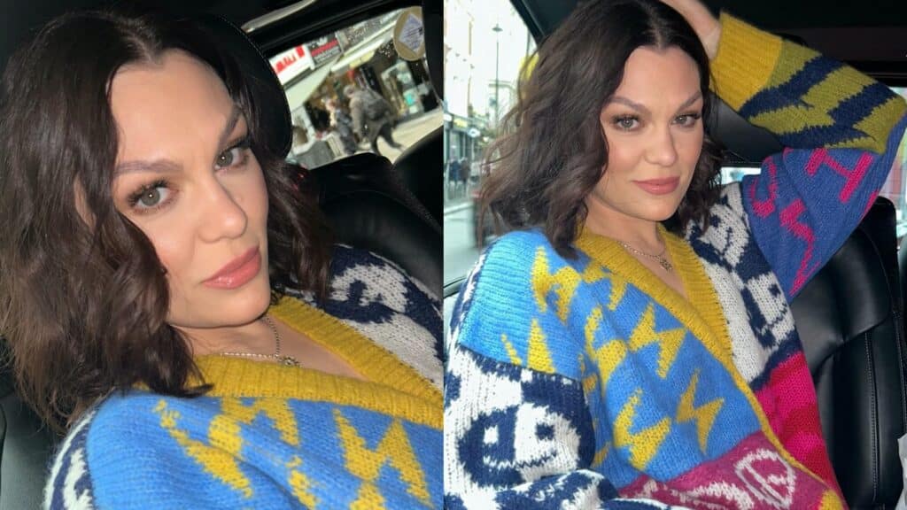 Jessie J em selfie (Foto: Instagram)