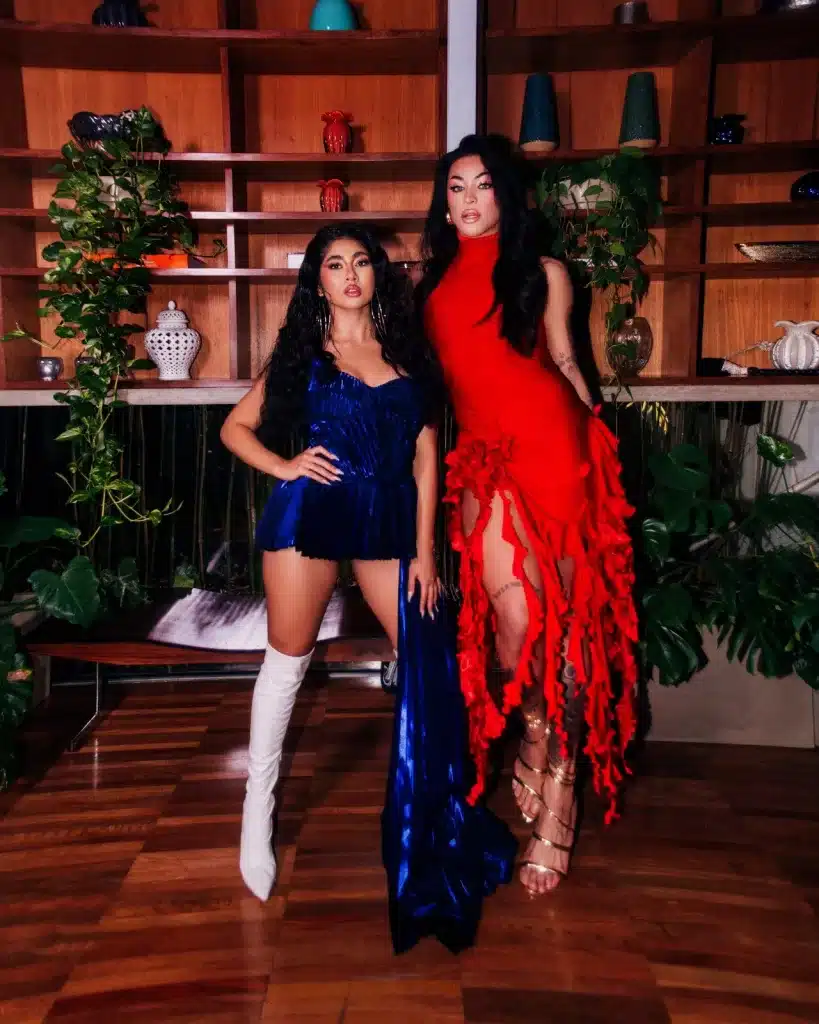 Pabllo Vittar grava clipe com Zaynara (Foto: Jefferson Carvalho)