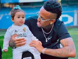 Edér Militão e sua filha ( Foto: Gshow)