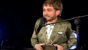 Giovanni Venturini (Foto: Divulgação / YouTube: Premiação Festival de Cinema de Locarno)