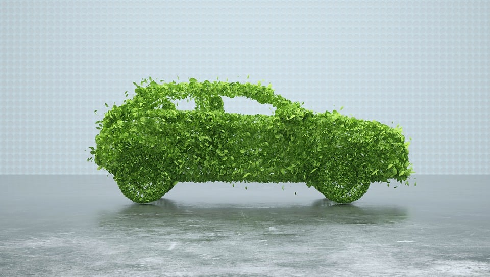 Carro verde (Foto: Pixabay)