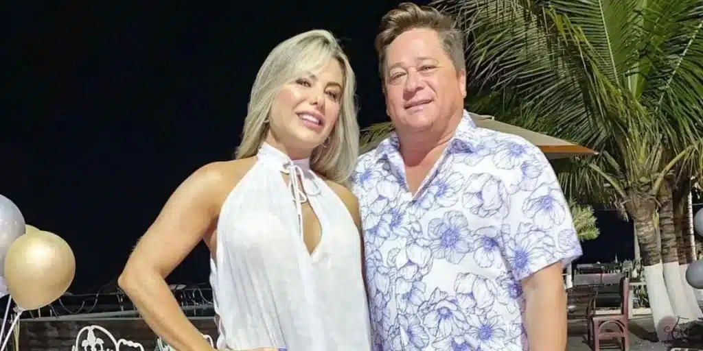 Poliana Rocha e Leonardo (Foto: Instagram)