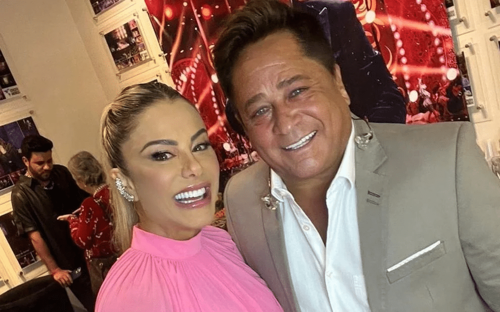 Poliana Rocha e Leonardo (redes sociais: Instagram)