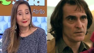 Sonia Abrão e Joaquin Phoenix (Foto: Reprodução)