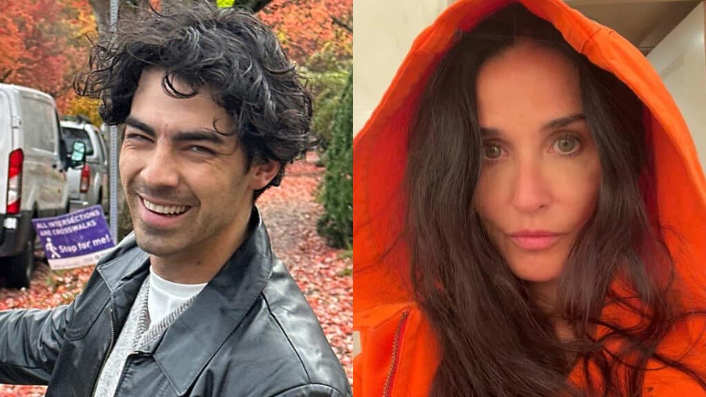 Joe Jonas e Demi Moore (Foto: Reprodução/Instagram)