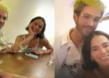 João Guilherme e Bruna Marquezine