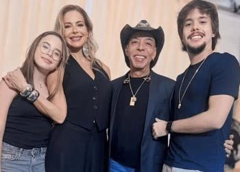 Chrystian e sua família (Foto Reprodução Instagram)