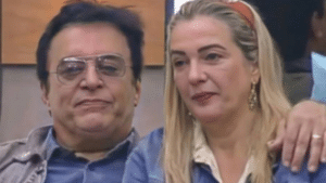 Nahim e Andreia Andrade (Foto Reprodução Record TV)