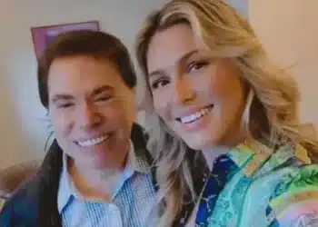 Silvio Santos e Livia Andrade (Foto Instagram)