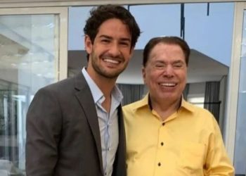 Alexandre Pato e Silvio Santos (Foto Reprodução Redes Sociais)