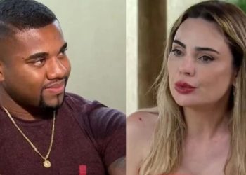 Davi Brito e Rachel Sheherazade (Foto Reprodução TV)