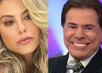 Poliana Rocha e Silvio Santos (Foto Reprodução Redes Sociais e SBT)