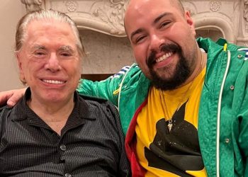 Silvio Santos e Tiago Abravanel (Foto Reprodução Redes Sociais)