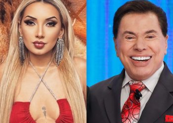 Vidente e Silvio Santos (Foto Reprodução Redes Sociais)