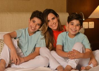 Wanessa Camargo e filhos (Foto Reprodução Redes Sociais)