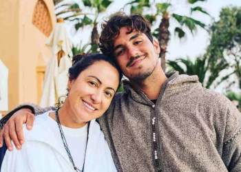 Simone com Gabriel Medina (Foto: Instagram)