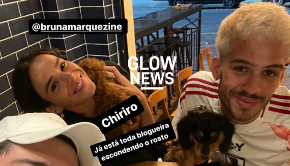 Bruna Marquezine e João Guilherme (Foto: Instagram)