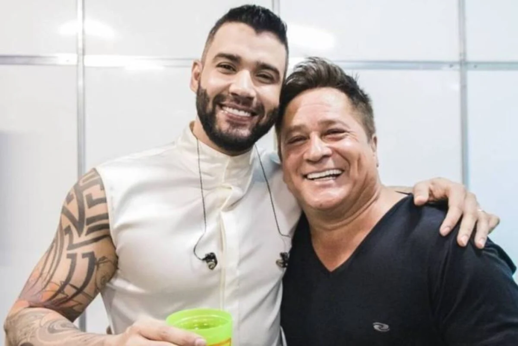 Gusttavo Lima e Leonardo (Foto: Instagram)