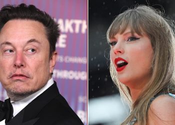 Elon Musk e Taylor Swift (Foto Reprodução Redes Sociais)