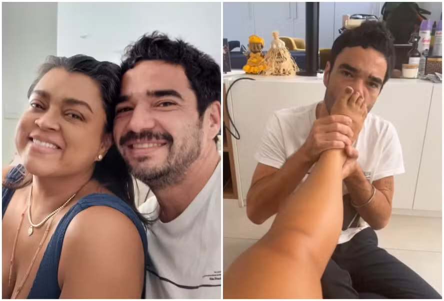 Preta Gil e Caio Blat (Foto: Instagram)