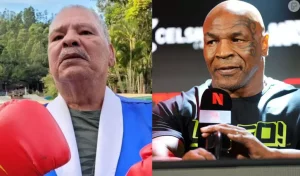 Maguila e Mike Tyson (Foto: Reprodução)