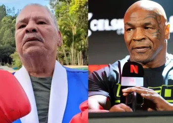 Maguila e Mike Tyson (Foto: Reprodução)