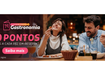 Ganhe milhas de graça comendo em restaurantes