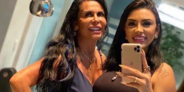 Gretchen e Jenny Miranda (Foto Reprodução Redes Sociais)