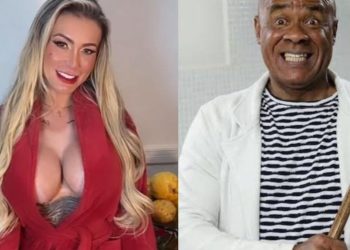Andressa Urach e Kid Bengala (Foto: Instagram)