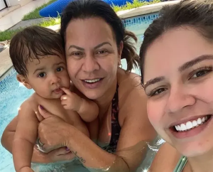 Leo, Dona Ruth e Marília Mendonça (Foto: Reprodução do Instagram)