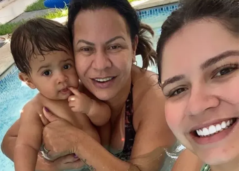 Leo, Dona Ruth e Marília Mendonça (Foto: Reprodução do Instagram)