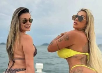 Andressa Urach e Juju Ferrari (Foto: Reprodução)