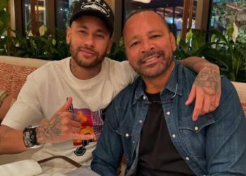 Neymar e pai (Foto: Reprodução/Instagram)