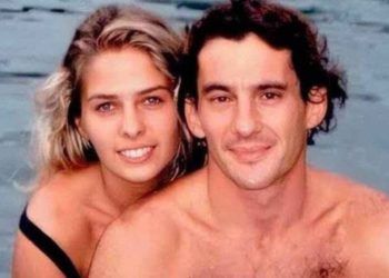 Adriane Galisteu e Ayrton Senna (Foto Reprodução Redes Sociais)