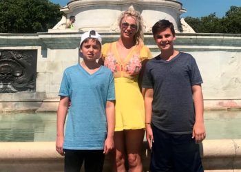 Britney Spears e os filhos (Foto Instagram)