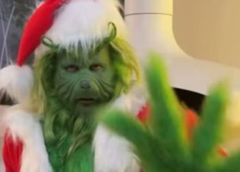 Famoso se veste de Grinch (Foto Instagram)