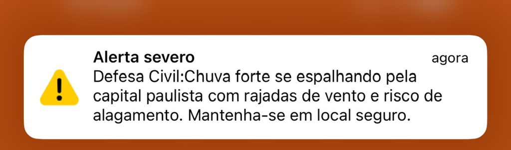 Defesa Civil emite comunicado (Foto: Reprodução)