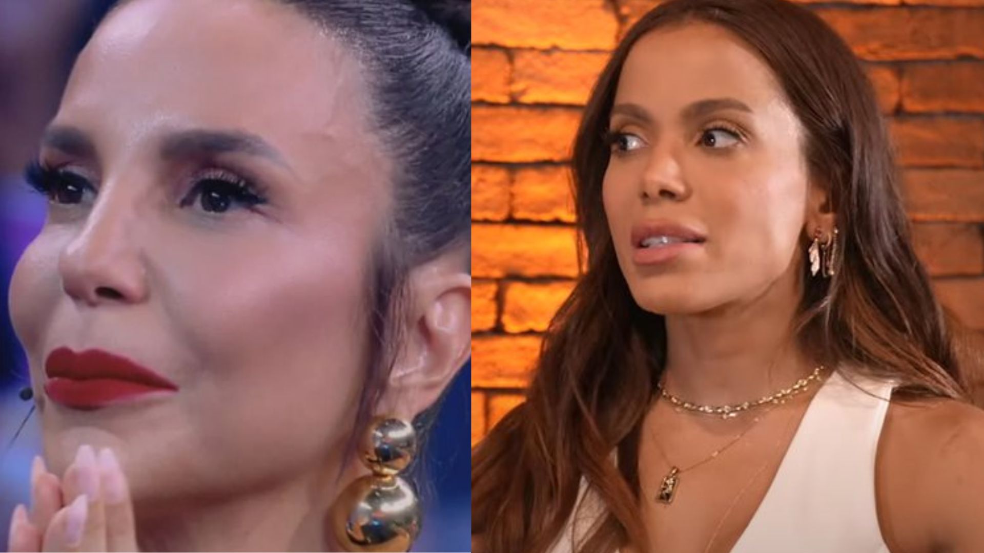 Ivete Sangalo e Anitta (Foto Reprodução Redes Sociais)