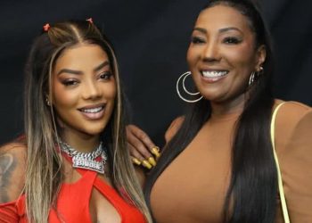 Ludmilla e sua mãe (Foto Reprodução Redes Sociais)