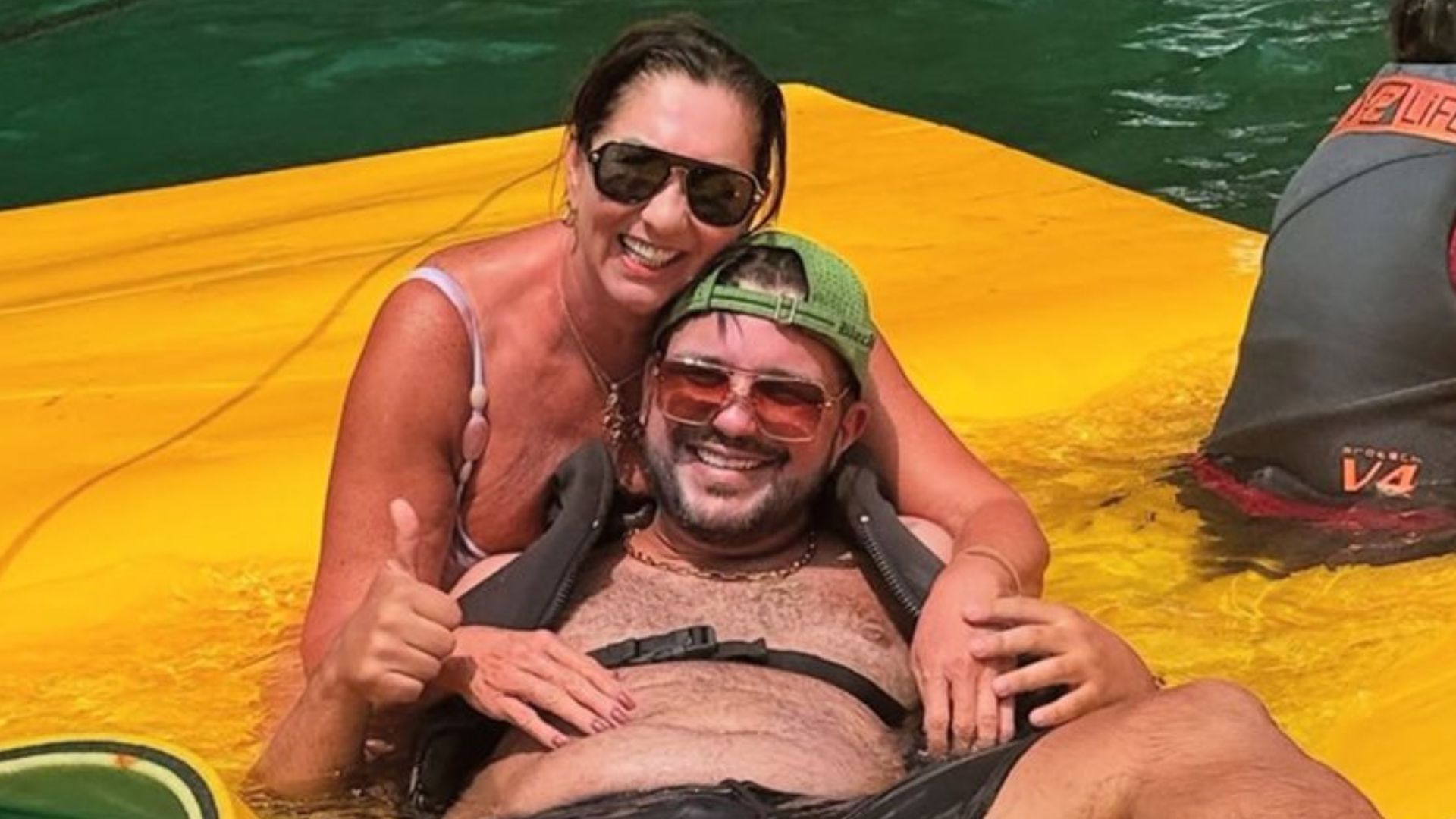 Margareth Serrão e Danilo Nascimento (Foto Reprodução Redes Sociais)