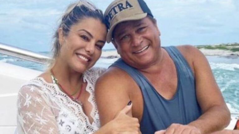 Poliana Rocha e Leonardo (Foto: Reprodução)
