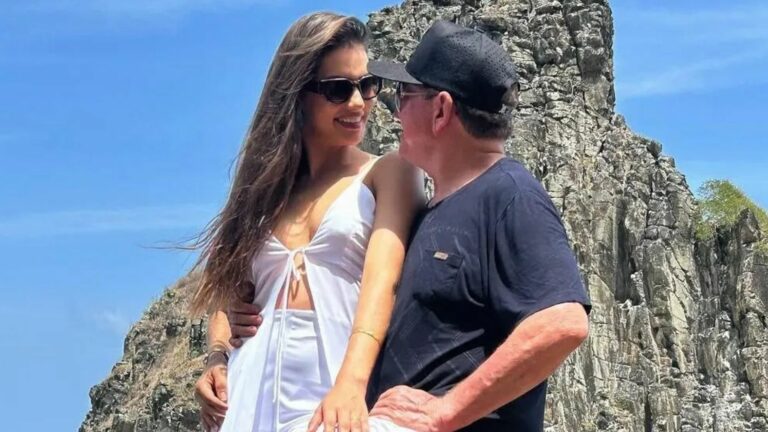 Calita Franciele e Amado Batista (Foto: Instagram)